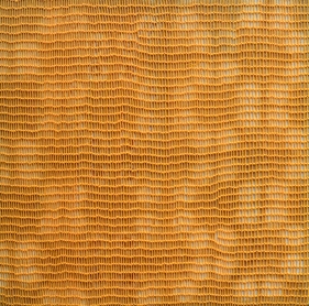 Shobha Broota  Untitled (Orange Pattern), 2017  Wool on canvas  40h x 40w in