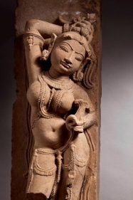 Surasundari Central India, Madhya Pradesh c. 10th Century Sandstone Height: 37 in.