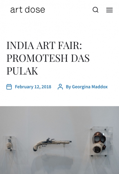 India Art Fair : Promotesh Das Pulak