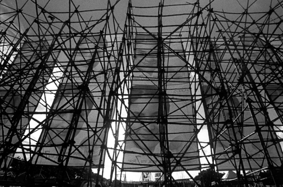 Sanjeet Chowdhury  Bamboo Structures  2009  C-print on photographic paper  24 x 30 in.